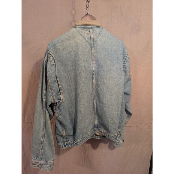 Tommy Hilfiger Denim Jacket VTG szL - Picture 2 of 6